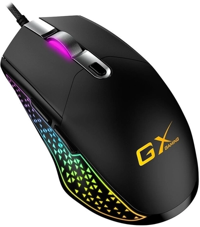 Maus Gaming Genius Scorpion M705 / Optik / Me kabëll / LED / 800-1600-2400-3200-4800-7200 DPI /  I zi 5