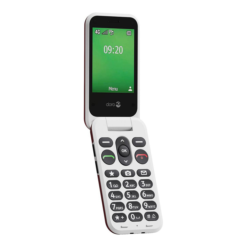 Telefon i thjeshtë Doro Leva E22 LTE – Kuqe thumbnail 3