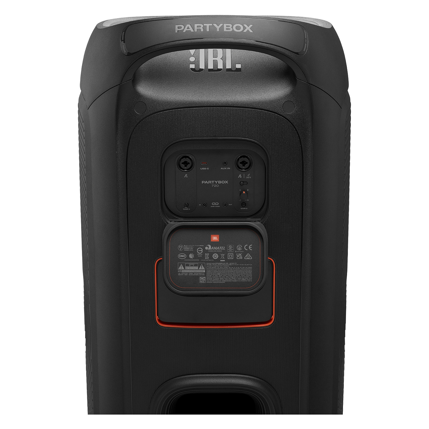 Altoparlant JBL PartyBox 720, 800W RMS, 2 × 9", Bluetooth 5.4, IPX4, Auracast, XLR - Zezë 5