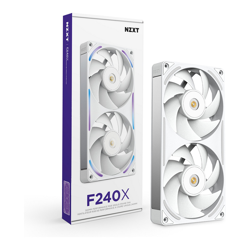 Ftohës për kasë NZXT F-Series F240X RGB Fan 240mm RF-U24PN-W1 thumbnail 2