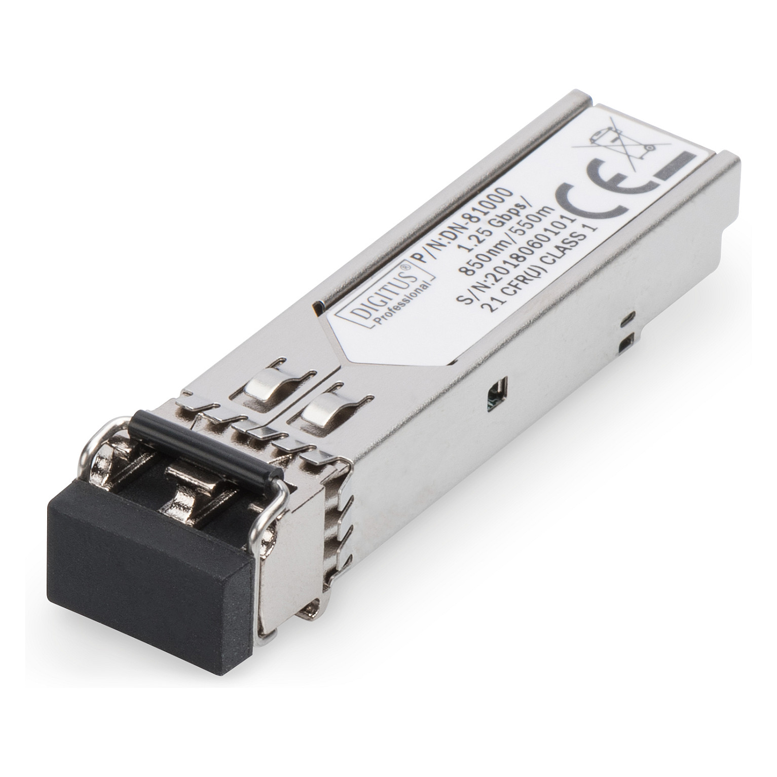 DIGITUS LWL Adapter LC Duplex / Multimode / SFP Modul / 1.25Gbps