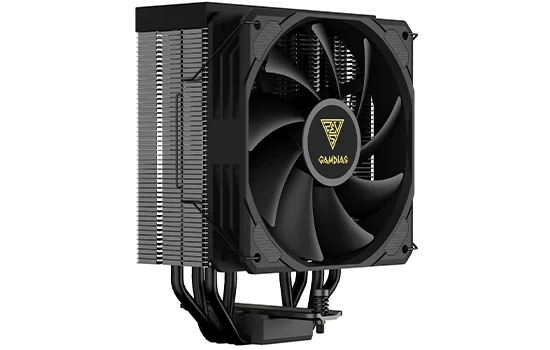 Ftohës për Procesor GAMDIAS BOREAS E2-41D / 120mm / 800-1800 RPM / PWM / Digital – Zezë