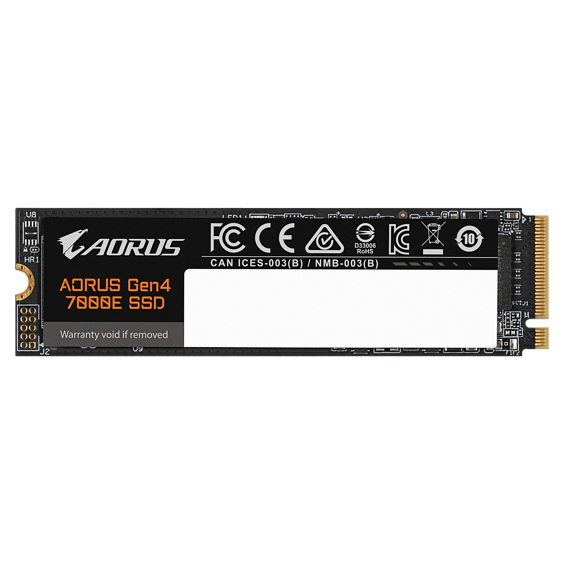SSD e Brendshme GIGABYTE AORUS Gen4 7000E AG470E1TB / 1TB / M.2 2280 / PCIe 4.0 x4 / NVMe 1.4 / 7100MB/s Read / 6100MB/s Write