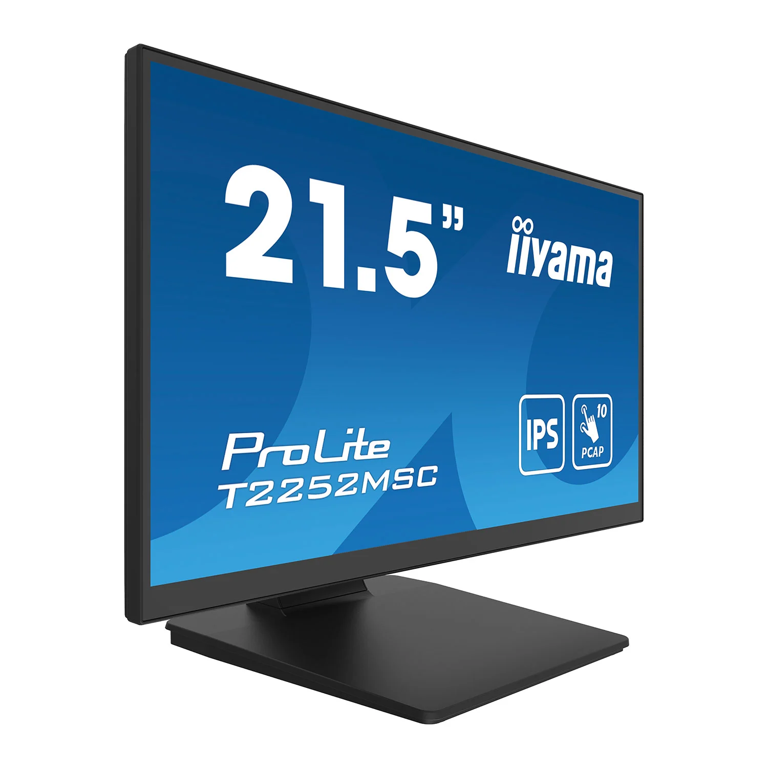 Monitor iiyama ProLite T2252MSC-B2, 21.5", Full HD IPS Touch, 5ms, HDMI+DP+USB - Zezë 2
