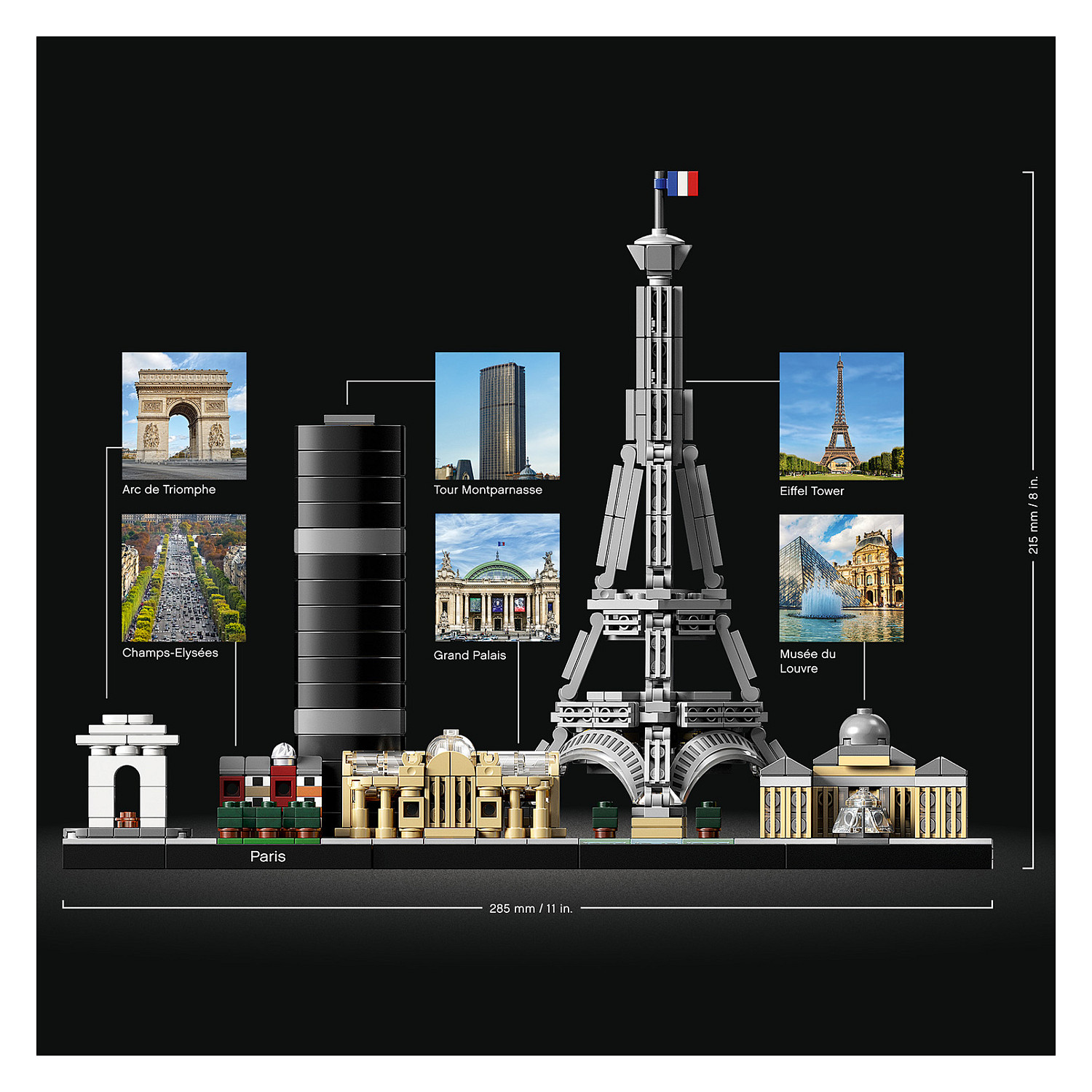 LEGO Architecture Paris 21044 thumbnail 6