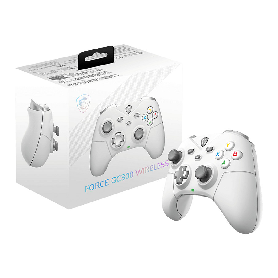 Kontroller MSI Force GC300 W WHITE controller Wireless për PC dhe Android / e bardhë thumbnail 5