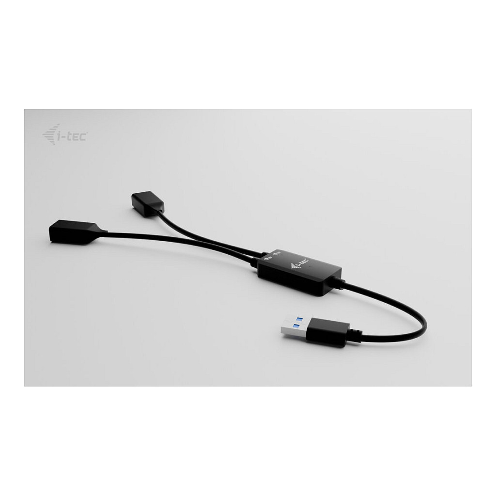Hub USB i-tec U3CBLHUB2A, USB-A, 2x USB-A, USB 3.2 Gen 1, 5Gbps, Kabllo 10cm - Zezë 6