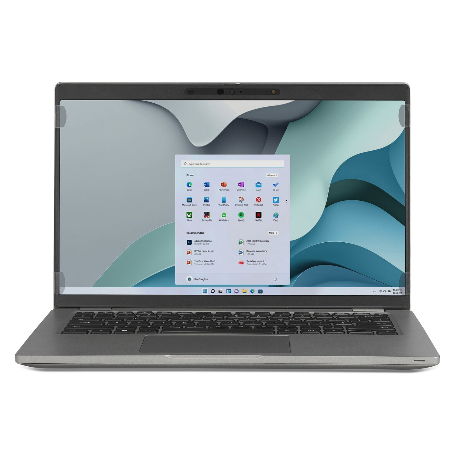 Mbrojtës Ekrani për Laptop Kensington EQ140A1610E, Filtër Privatësie, 14", 16:10, 2-Way, i Çmontueshëm - Zezë 7