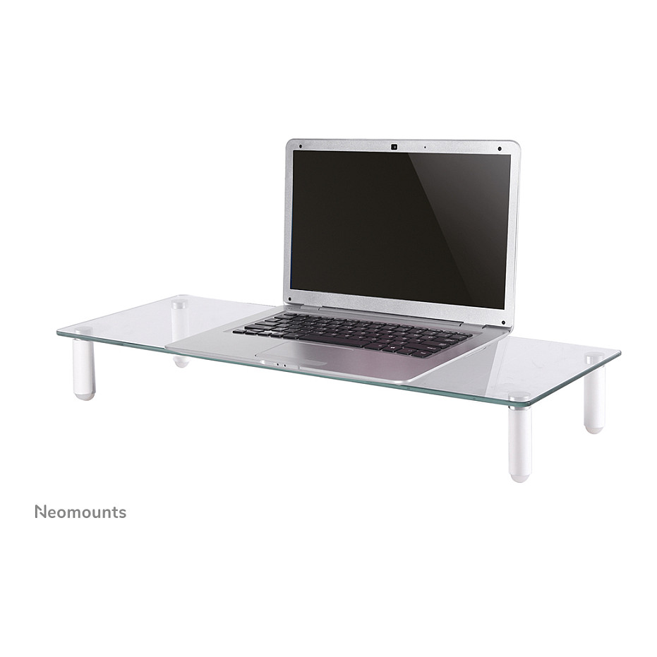Mbajtëse për Monitor Neomounts NSMONITOR10 / 1 Monitor / deri 25kg / 56x21cm / Lartësi e Rregullueshme 8cm - Transparente 3