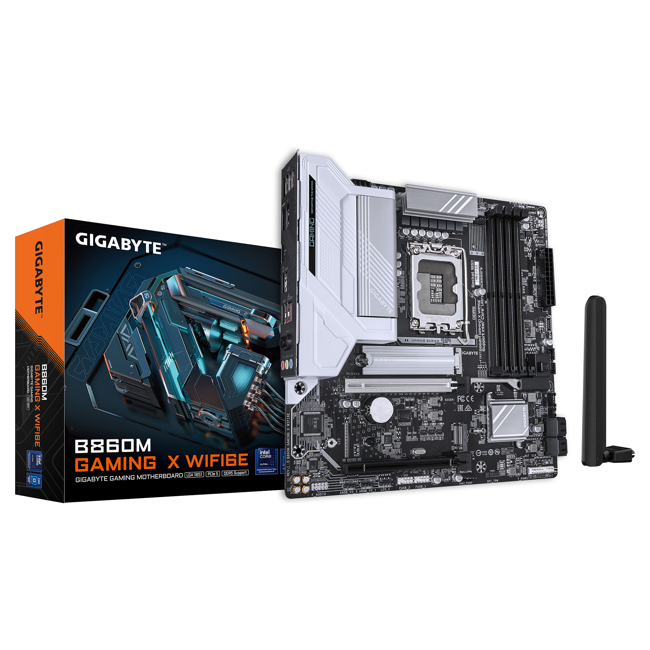 Pllakë amë Intel LGA1851 Gigabyte B860M GAMING X WIFI6E