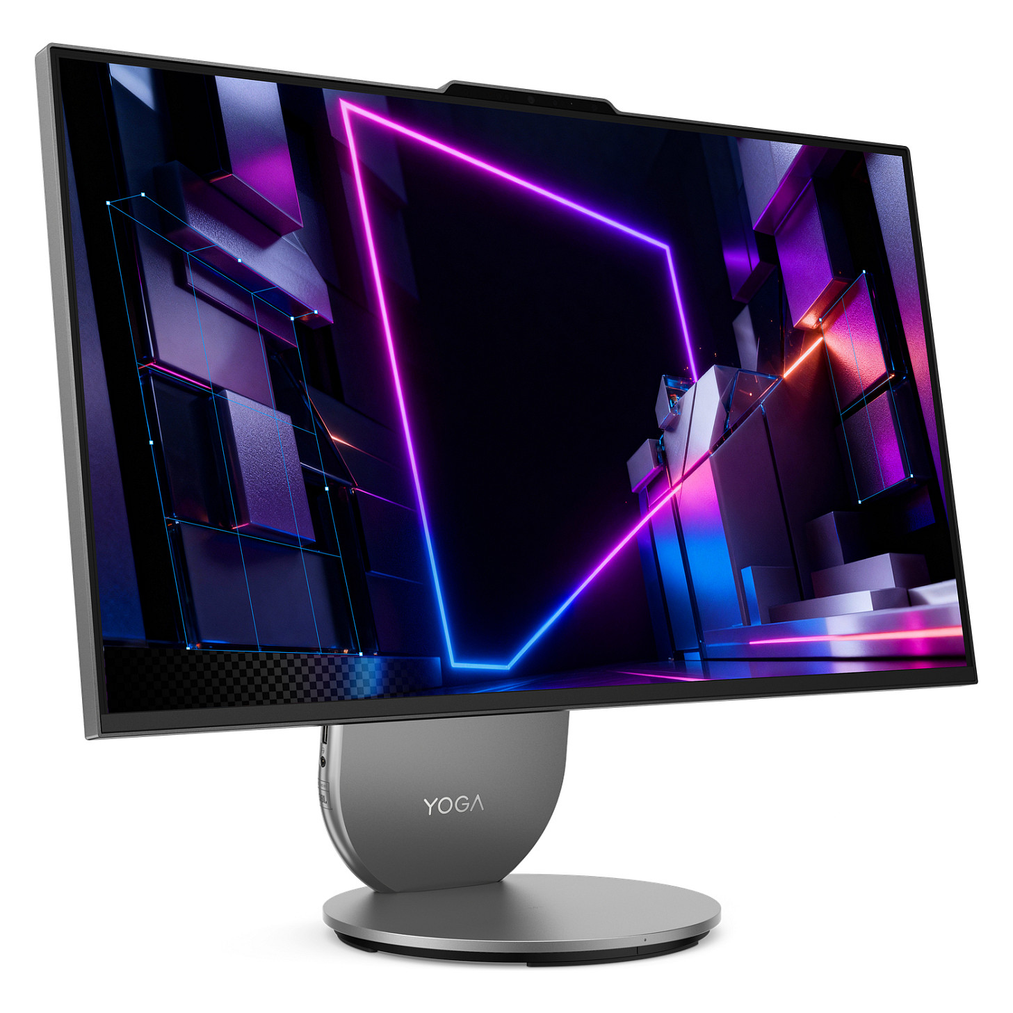 AIO Lenovo Yoga 27IPH11, Ultra 7 356H, 32GB LPDDR5X, 1TB, 27" QHD IPS Touch, Intel Graphics, Tastierë & Maus - Hiri 3