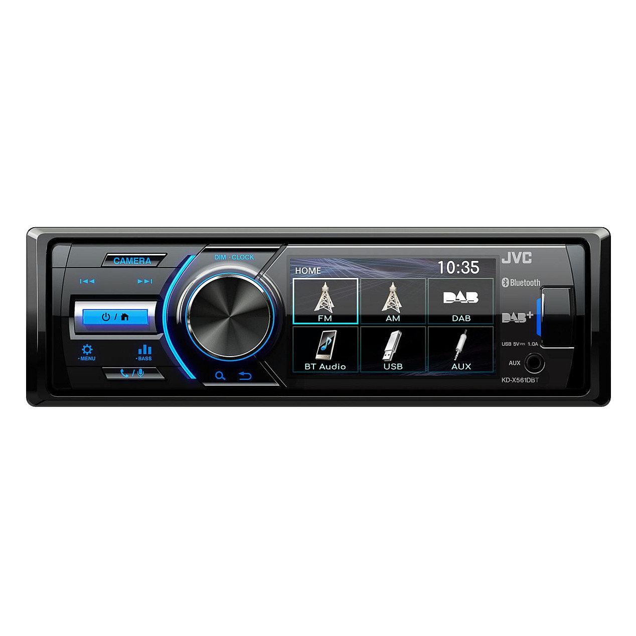Radio për Vetura JVC KD-DB622BT, 1 DIN, 200 W, DAB+, FM, AM, Bluetooth, USB-A, Ekran LCD - Zezë 5