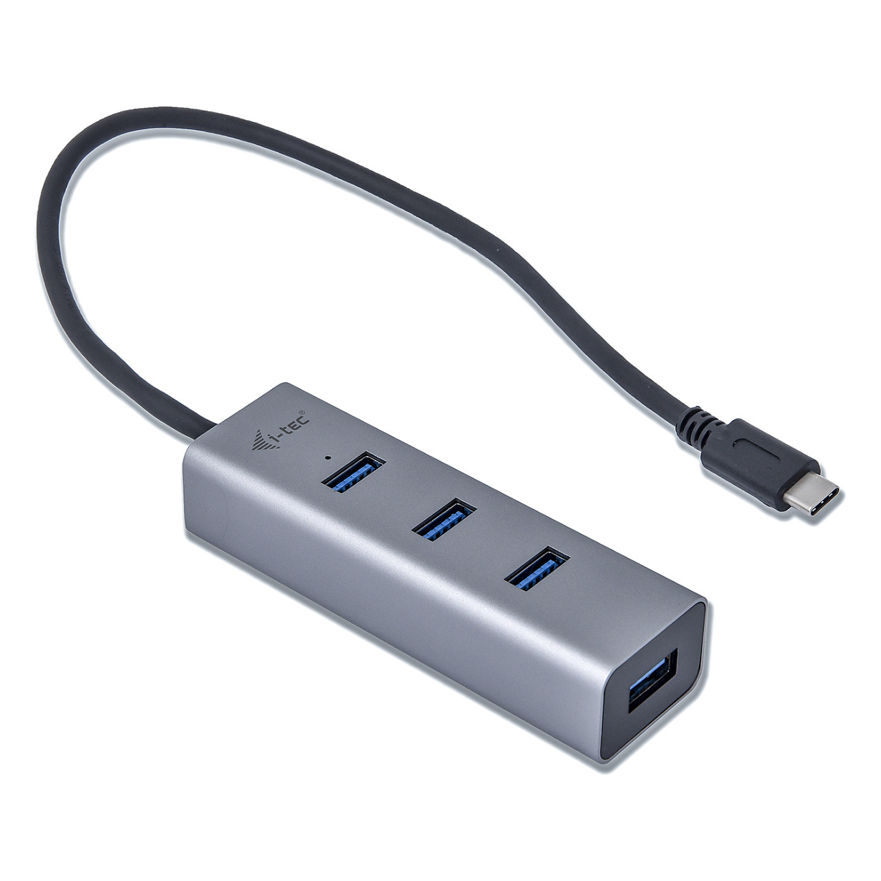 USB Hub D I-TEC, USB-C, METAL, 4 porte thumbnail 2