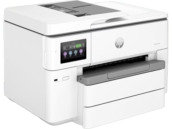 Printer Multifunksional HP OfficeJet Pro 9730 / Wide Format A3 / 22 ppm / 3 në 1 / Auto-Duplex / ADF / Wi-Fi + USB + Ethernet - Bardhë 2