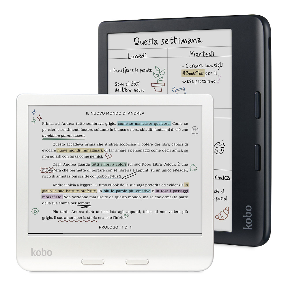 E-Book Rakuten Kobo Libra Colour / 7" / E Ink Kaleido 3 / 32GB / Wi-Fi / USB-C 7