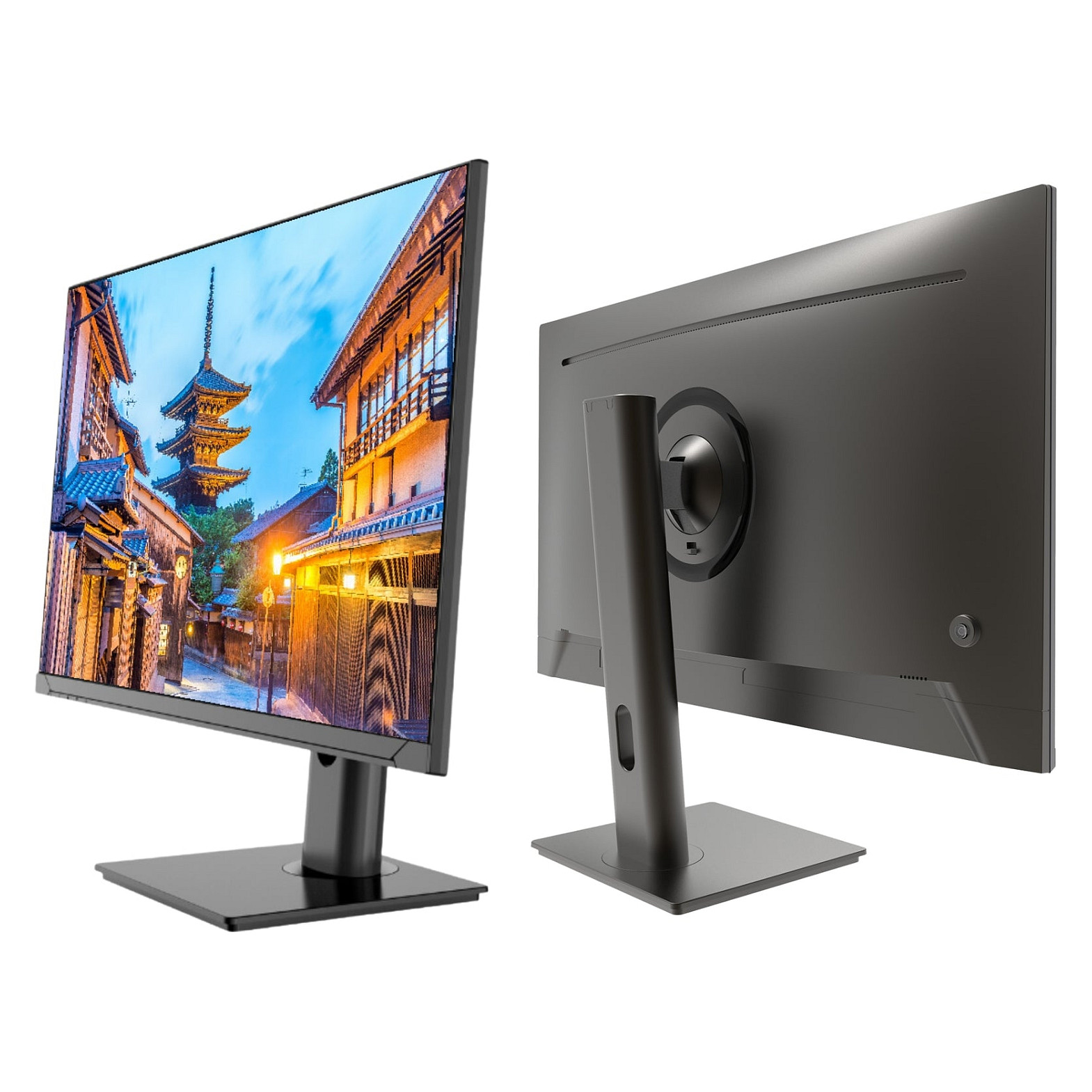 Monitor JAPANNEXT JN-IPS27FHDR-C65W-HSP, 27", FHD IPS, 100Hz, 8ms, HDMI+DP+USB-C - Zezë 2