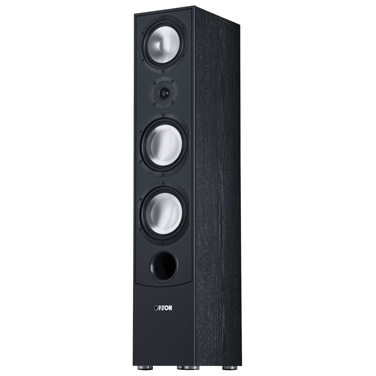 Altoparlant për dysheme Canton GLE 490.2, 150W RMS, 320W Maks. – Zezë