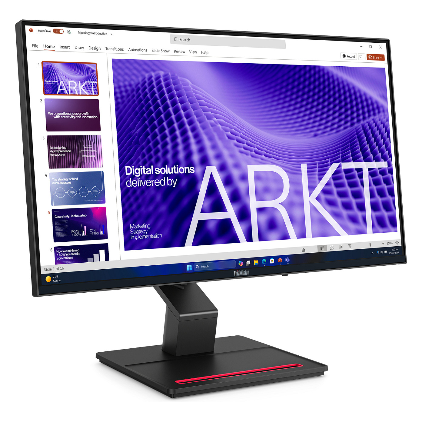 Monitor Lenovo ThinkVision T24D-4t, 23.8", FHD IPS Touch, 120Hz, 4ms, HDMI+DP+USB-C - Zezë 4