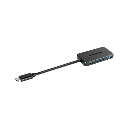 Kabllo USB Transcend HUB2C / USB Type-C / 4x USB Type-A / USB 3.2 Gen 1 - Zezë thumbnail 2