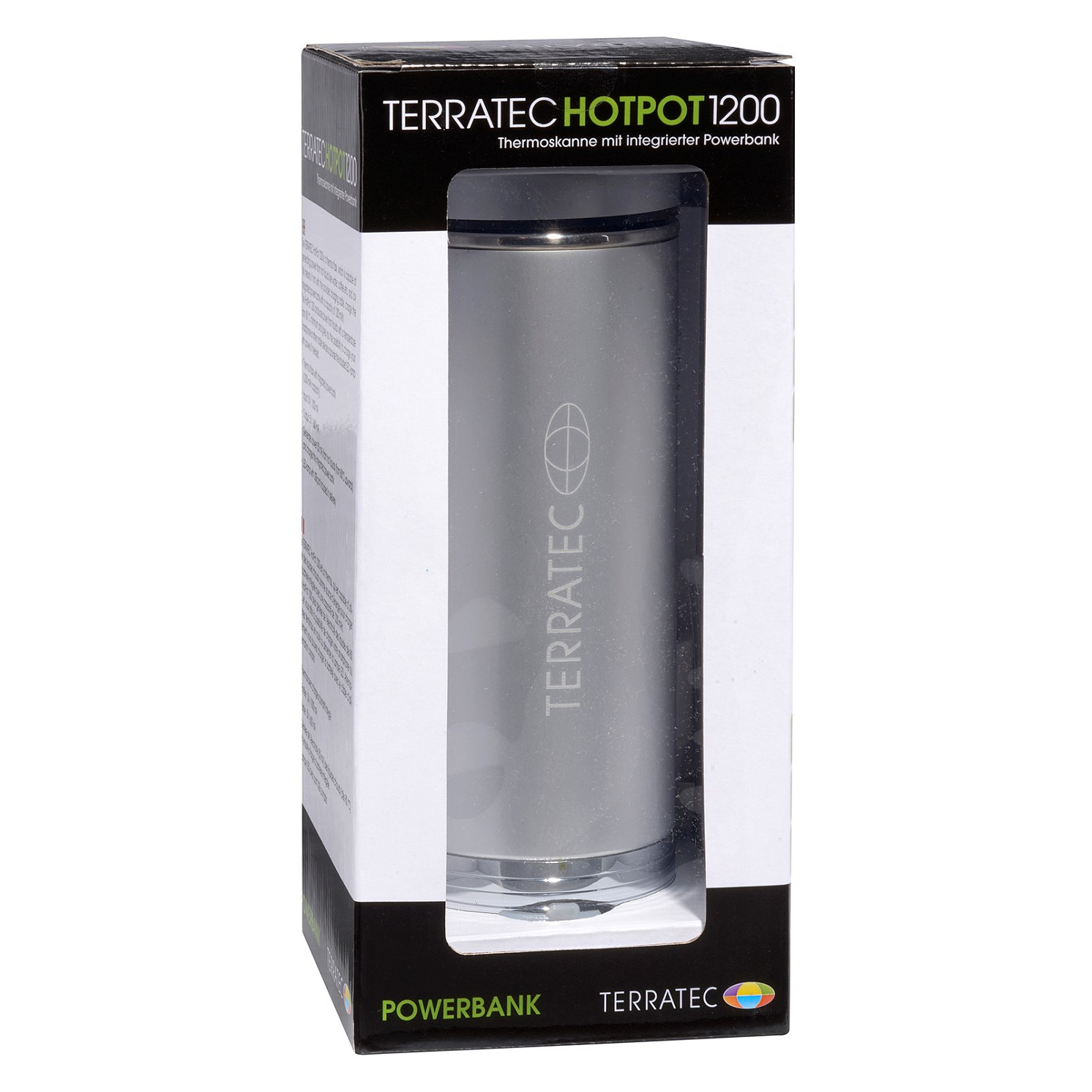 Powerbank Terratec HotPot 1200 / 1200mAh - Argjend thumbnail 4