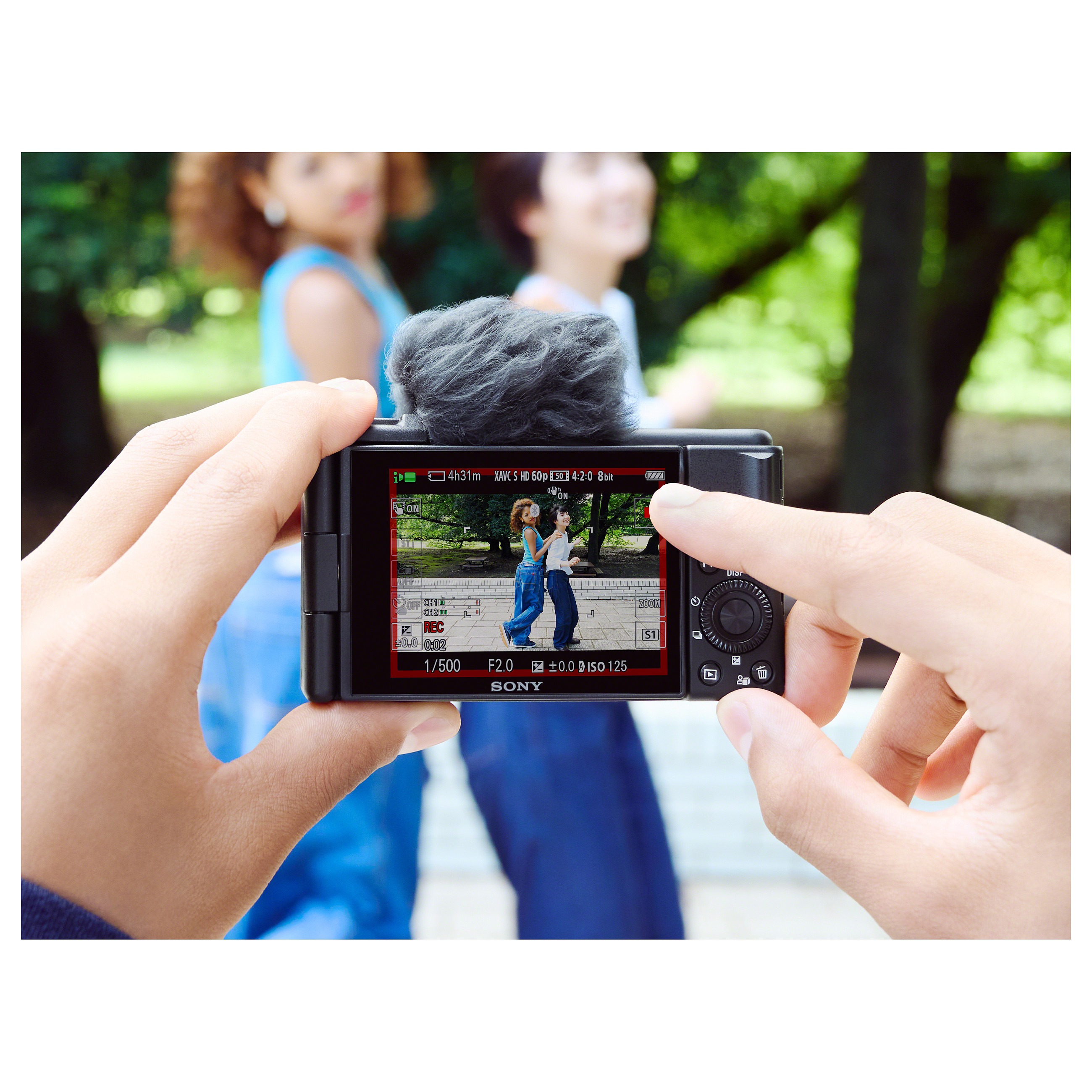Kamerë Digjitale Sony ZV1F Vlog – 20.1MP / 4K / 20mm – Zezë thumbnail 6