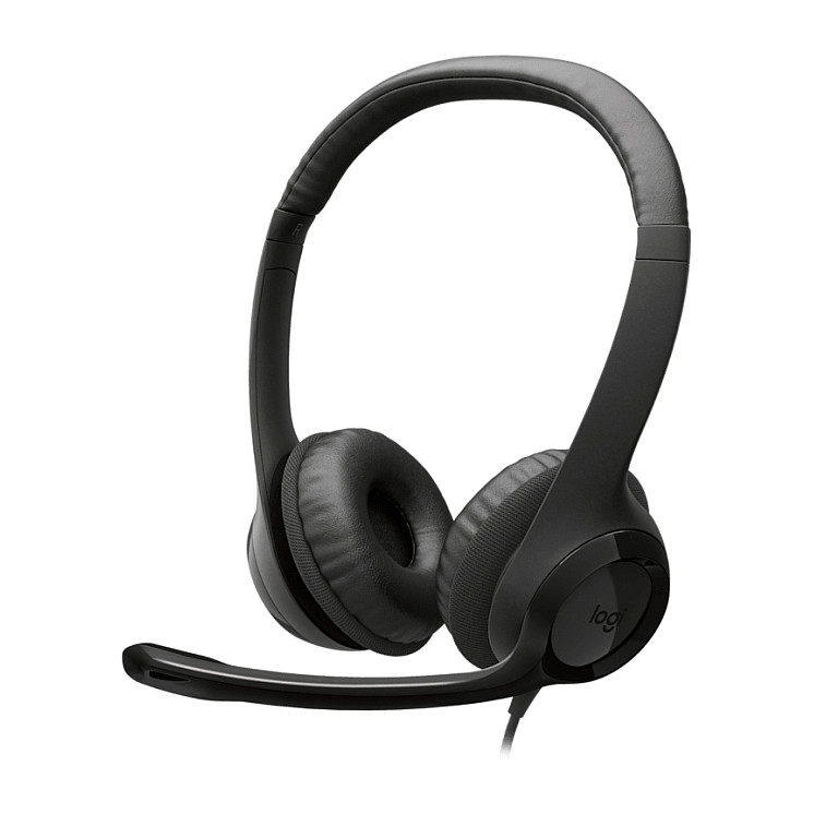 Kufje me kabllo Logitech Zone Wired 2 / USB-C & USB-A / ANC - Rose 9