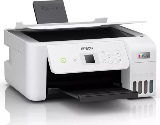 Printer Multifunksional Epson EcoTank L3286 / Inkjet me Ngjyra A4 / 33 ppm / 3 në 1 / Wi-Fi + USB - Bardhë/Zezë 2