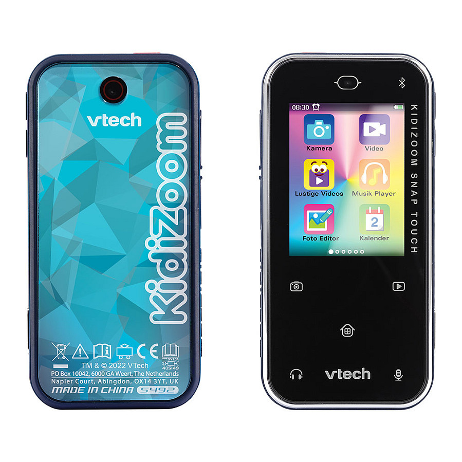 Lodra VTech KidiZoom Snap Touch, 2.4", LCD Touchscreen, Dual Camera 2MP, Bluetooth - Zezë thumbnail 3