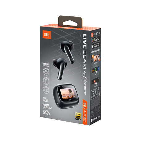 Kufje pa kabllo JBL Live Beam 4 / TWS / Bluetooth 6.0 / 10mm / 20-40000Hz / True Adaptive Noise Cancelling 2.0 / 6 Mikrofona - Zezë 10