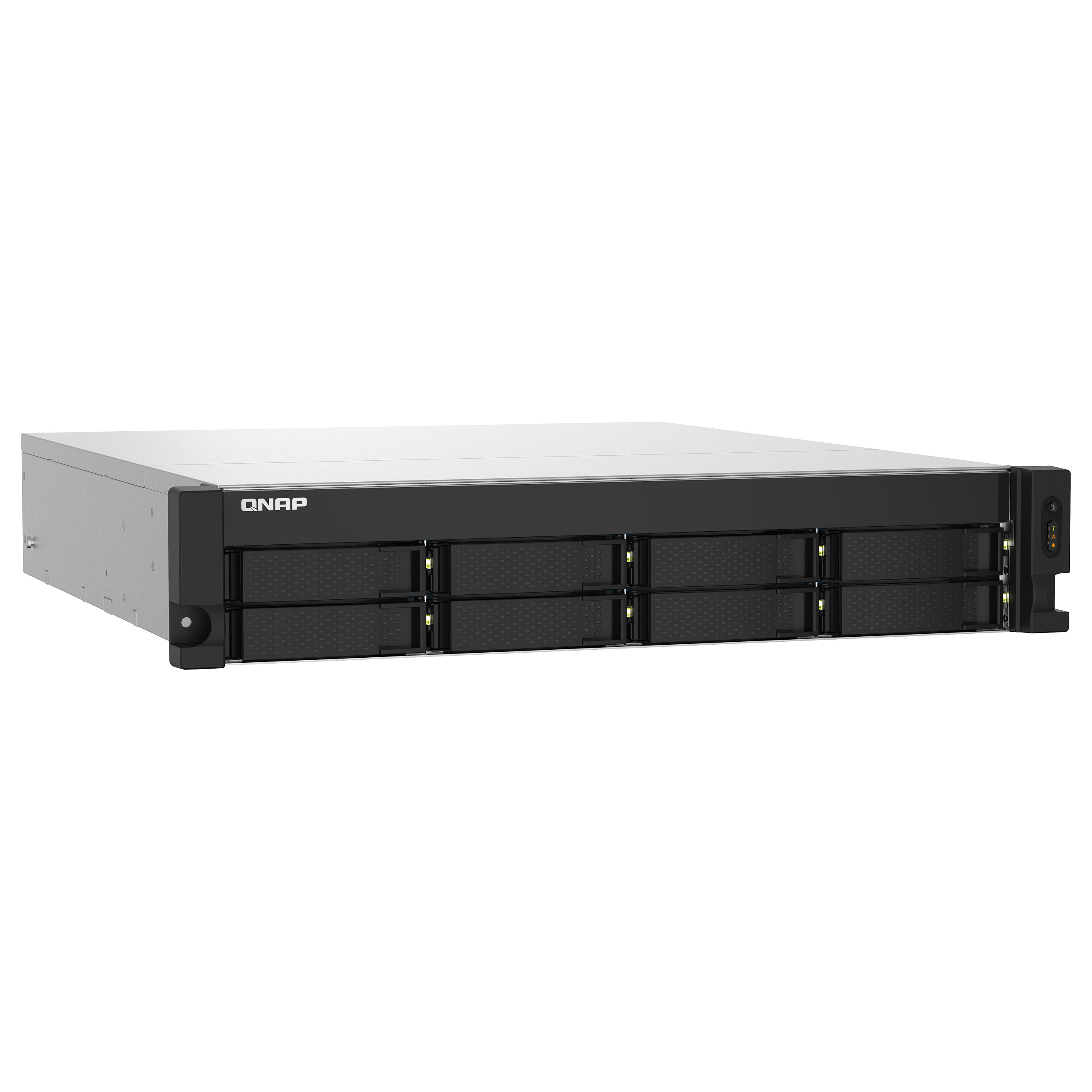 QNAP TS-832PXU-4G 8-Bay Rackmount NAS – ARM Cortex-A57, 4GB DDR4, 2x 2.5GbE, 2x 10GbE SFP+ 3