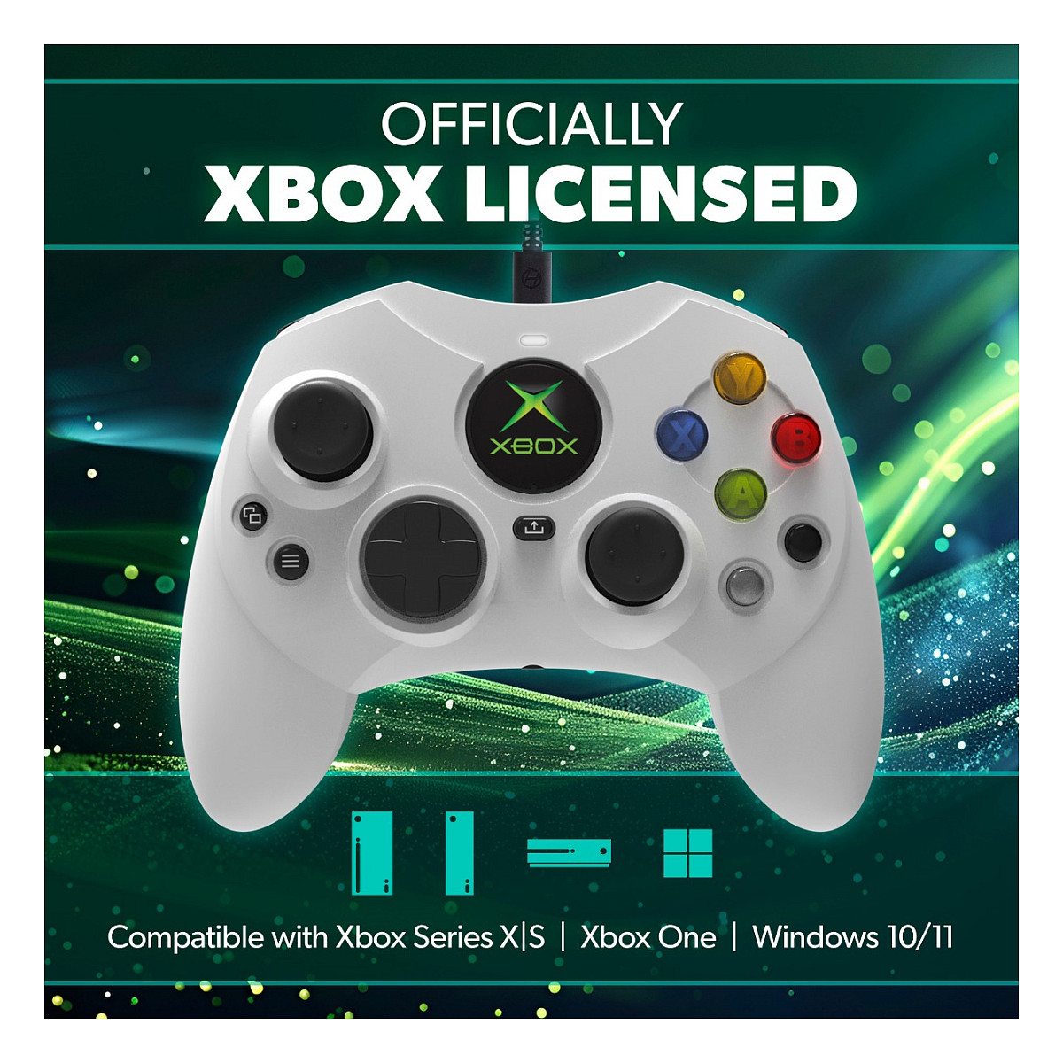 Kontroller për Xbox Hyperkin Duchess Wired – Bardhë thumbnail 3