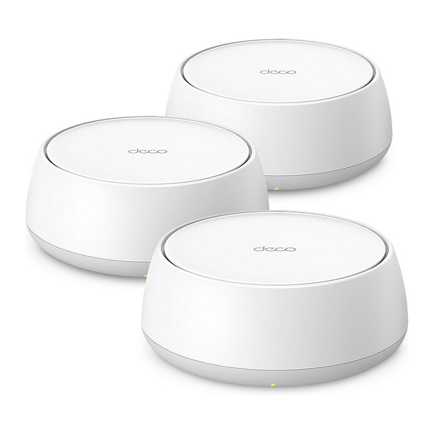 TP-Link Deco BE22 (3-Pack) BE3600 Wi-Fi 7 Mesh – Dual-Band, 2882Mbps 5GHz + 688Mbps 2.4GHz