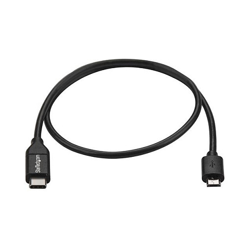 Kabllo USB StarTech.com USB2CUB50CM, USB-C në Micro-USB-B, 50 cm, USB 2.0, 480 Mbps - Zezë 3
