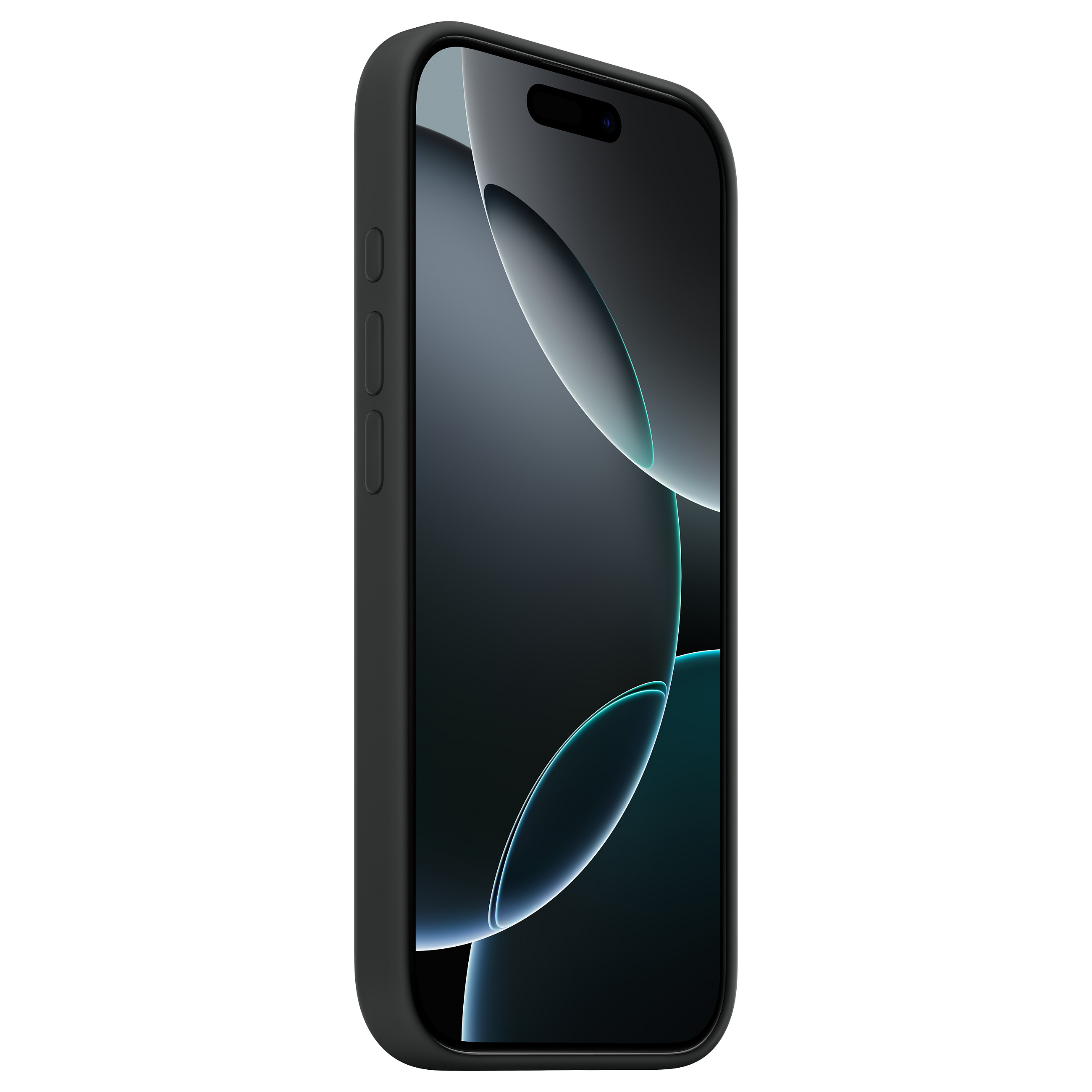 APPLE iPhone 16 Pro Silicone Case with MagSafe - Black