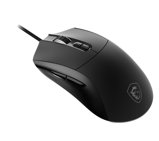 Maus Gaming MSI FORGE GM320, me kabllo, Sensor Optik, Ndriçim RGB, Dizajn Ergonomik – Zezë 5