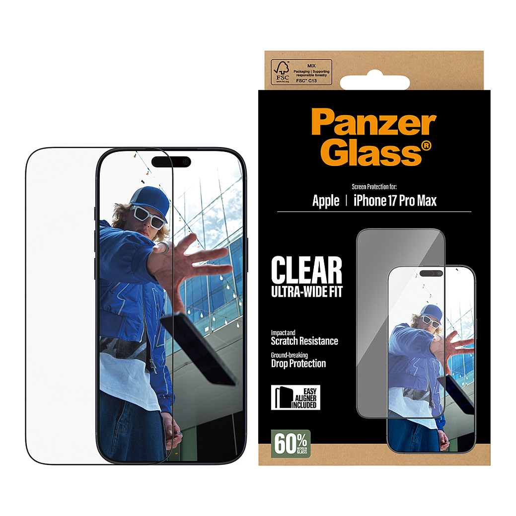 PanzerGlass Screen Protector for iPhone 17 Pro Max / UWF thumbnail 2