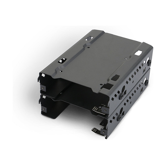 Mbajtëse për HDD Phanteks Stackable, 2×3.5", Metal - Zezë