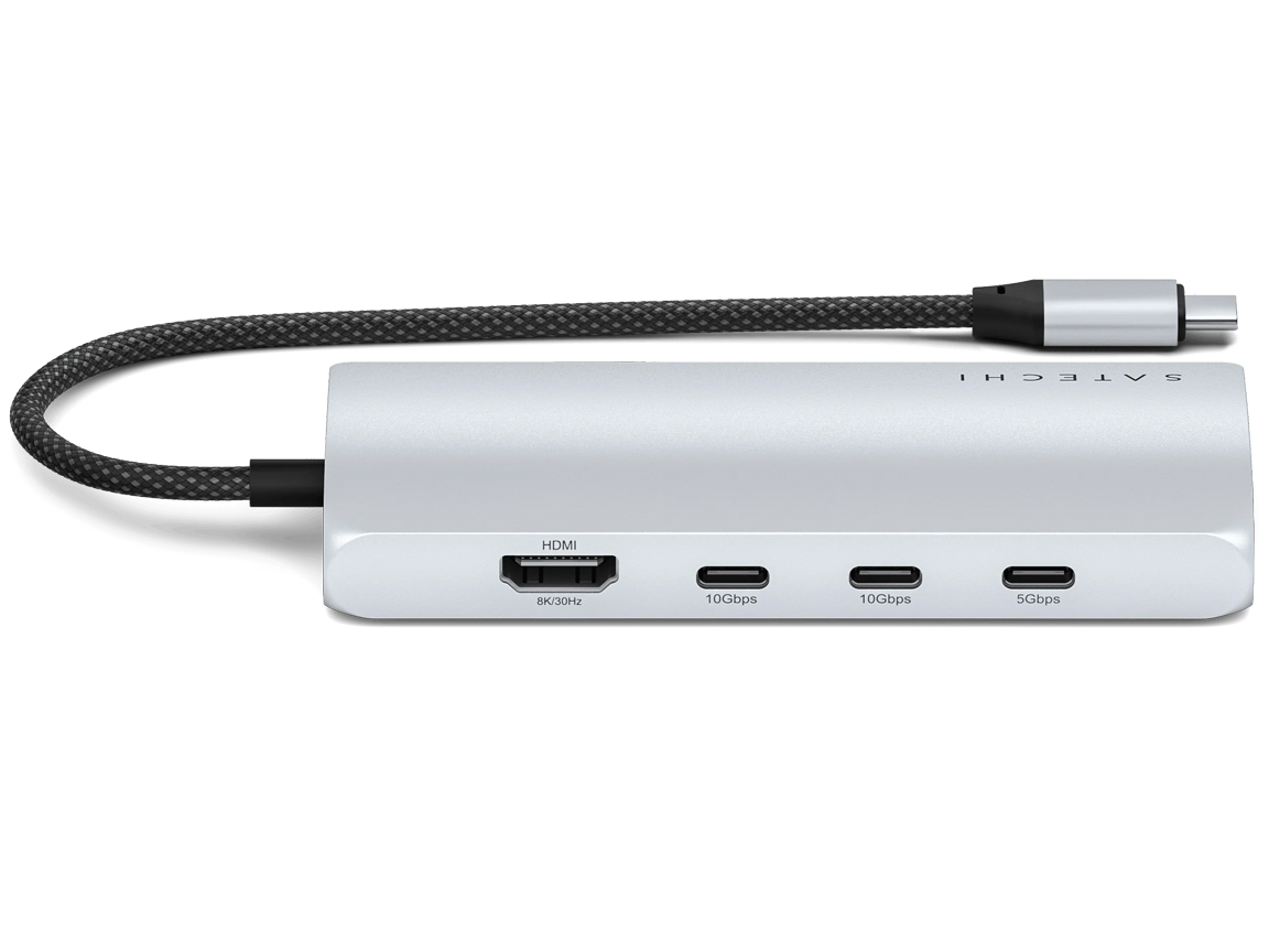 Hub Satechi ST-P8KES / 4x USB-C / 1x HDMI 8K / Ethernet / SD / 1x USB-C 85W – Argjendi 5