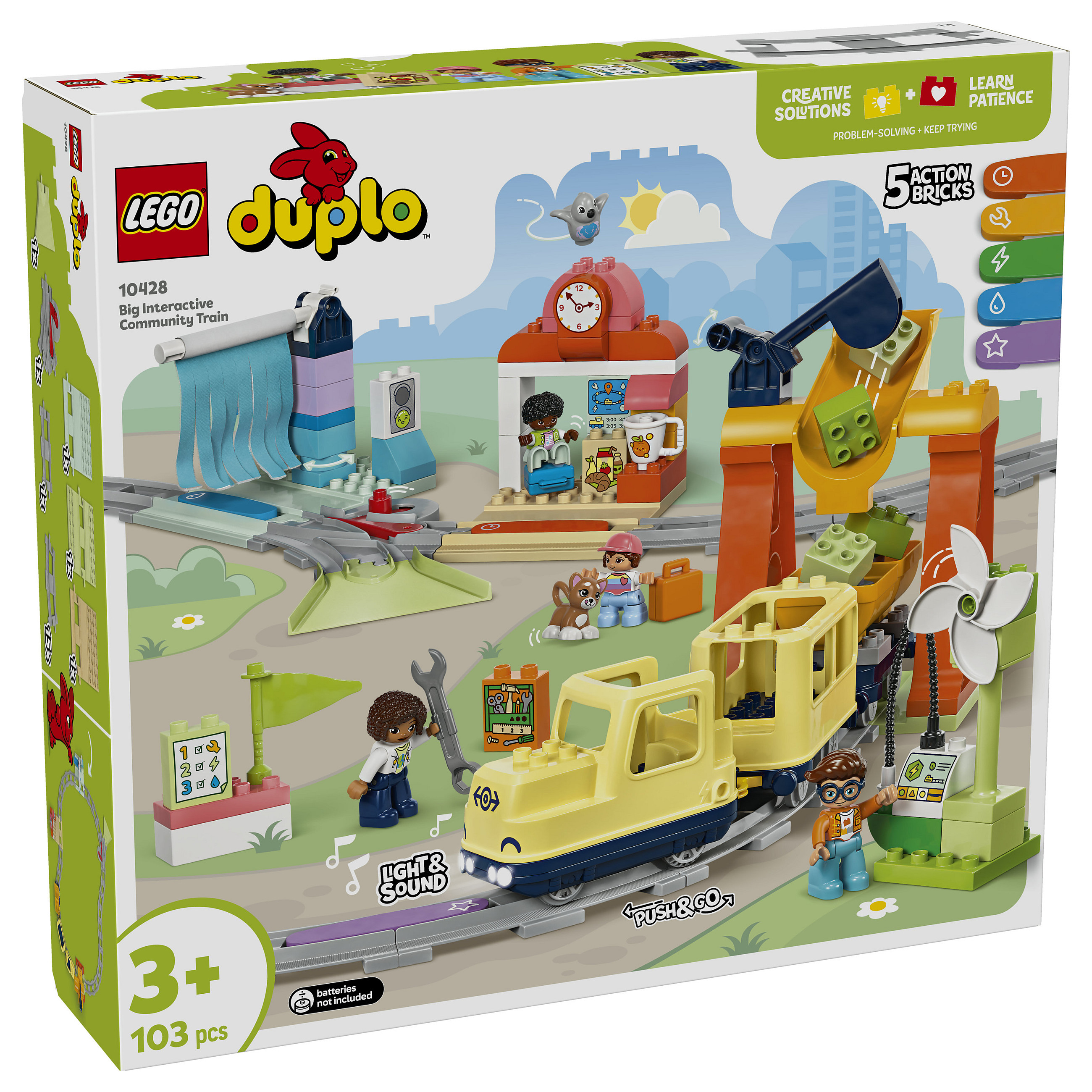 LEGO DUPLO Big Interactive Community Train – Mix thumbnail 6