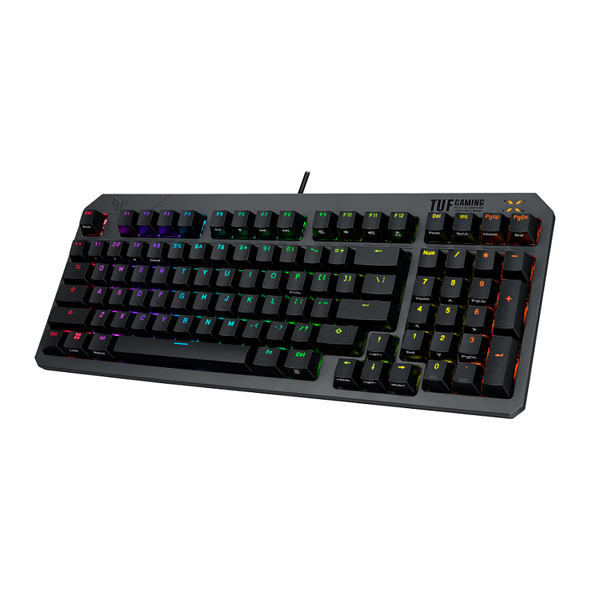 Tastierë Gaming ASUS TUF Gaming K3 Gen II, Opto-Mekanike RGB, Wired, 96% - Zezë 5