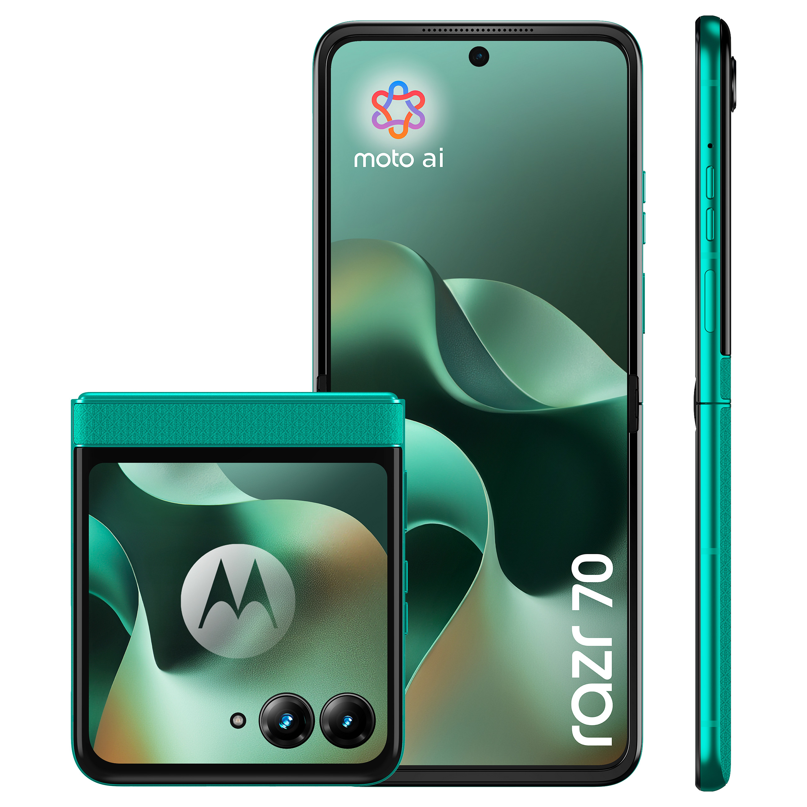 Telefon Motorola Razr 70 5G / 8GB / 256GB / Dual SIM - Gjelbër 3