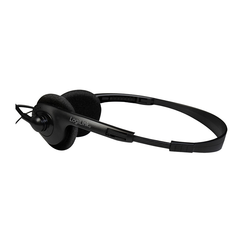 Kufje me kabllo LogiLink HS0055 / Stereo / 3.5 mm / Mikrofon / 1.8 m – Zezë 5
