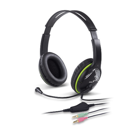 Kufje me kabllo Genius HS-200C / On-Ear / 3.5mm / 57g – Zezë 3