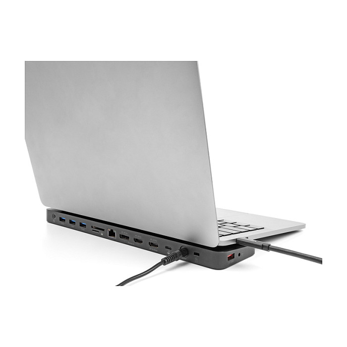 Docking Station DeLOCK Triple Display / DisplayLink 4K / 4xUSB-A / 2xUSB-C / 2xHDMI / 1xDisplayPort / LAN / SD / Audio - Zezë thumbnail 3