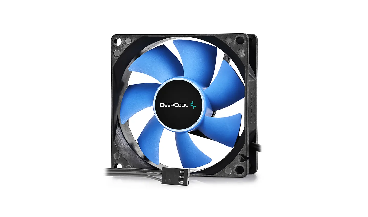 Ftohës për Procesor DeepCool Ice Edge Mini FS V2.0 / 80mm / 2 Heatpipes / 95W TDP - Zezë/Blu 3