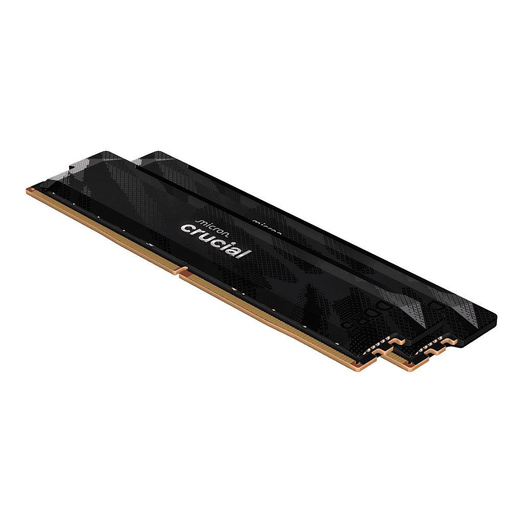 RAM Memorie DDR5 Crucial Pro, 32GB (2x16GB), 6400MT/s, CL32 - Zezë