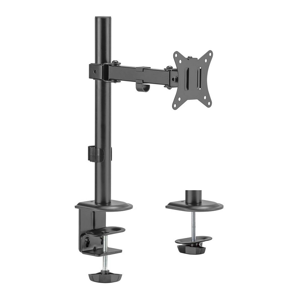 Mbajtëse për Monitor Equip 650125 , 3 Monitorë , 17–27" , deri 7kg për monitor , me sustë gazi , e rregullueshme , VESA 75x75 & 100x100 - Zezë 9