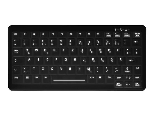 Tastierë me kabllo CHERRY ACTIVE KEY AK-C4110, USB – Zezë