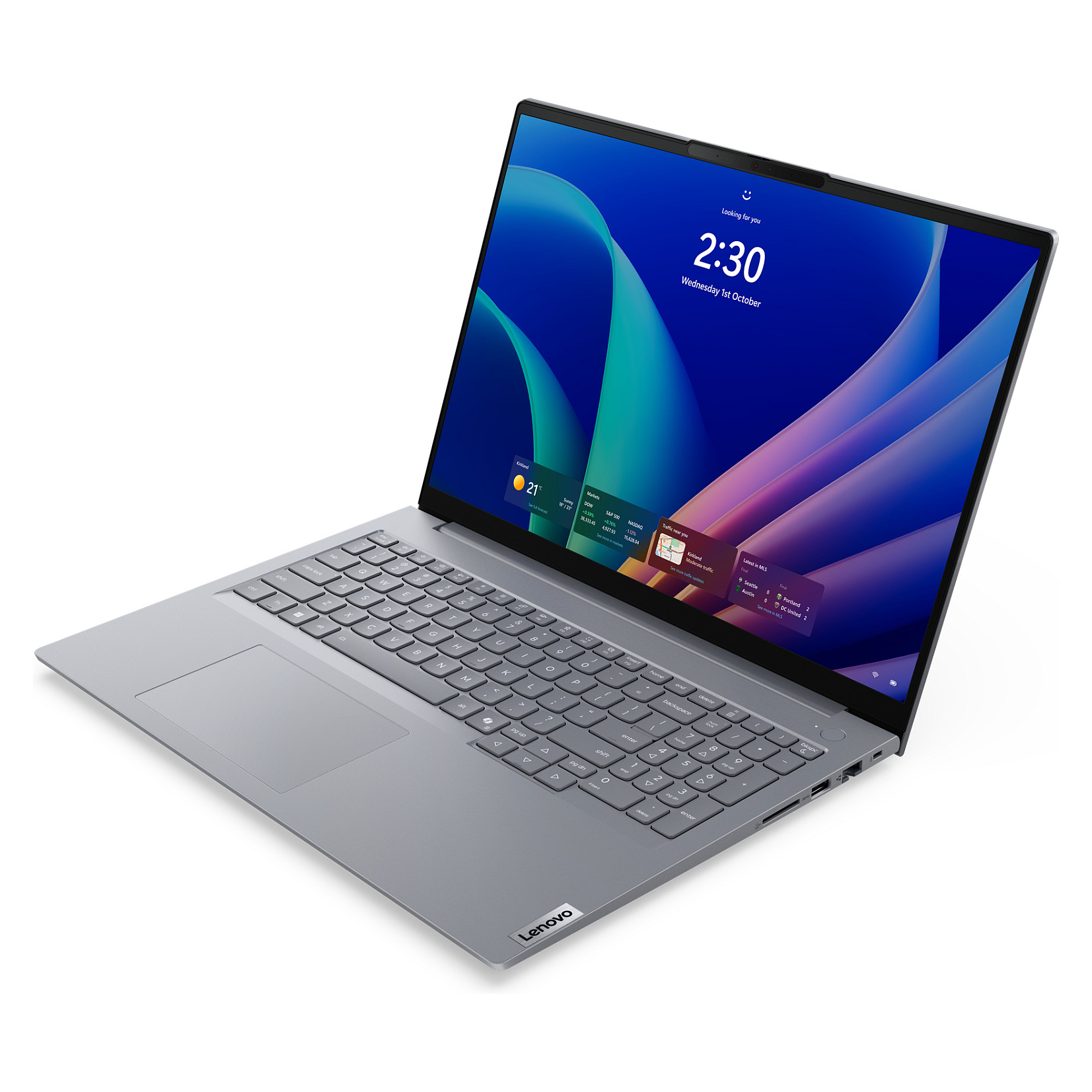Laptop Lenovo ThinkBook 16 G9 / Ultra 5 325 / 16GB DDR5 / 512GB / 16" WUXGA IPS AG 60Hz / Intel Graphics / DE - Gri thumbnail 5