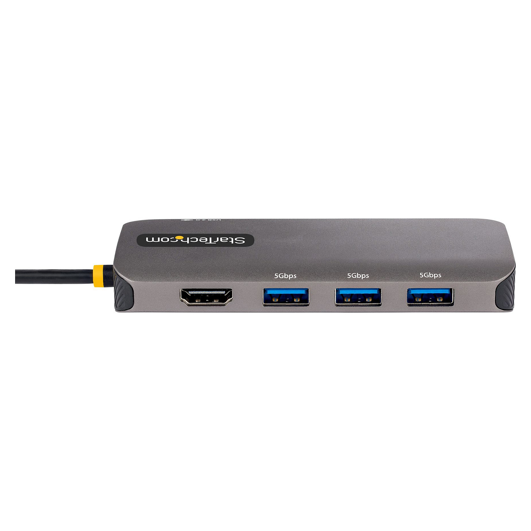 Docking Station StarTech Multiport Adapter / 4K60 / 3x USB‑A / 1xUSB-C / 1xHDMI - Gri thumbnail 3